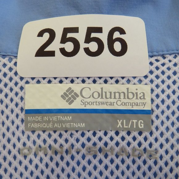 Columbia* Men's Short Sleeve Button Down Straight Hem Vented Back Shirt~ Size XL - Picture 3 of 12